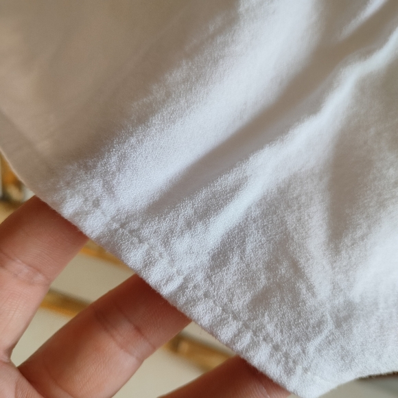 Plus White Batwing Blouse - Picture 11 of 13